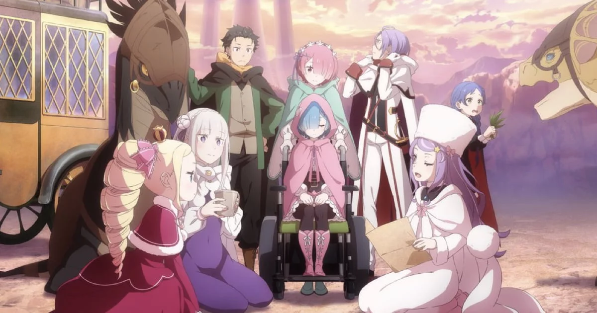«Re:Zero. Жизнь с нуля в альтернативном мире» 4 сезон анонсирован! Новые приключения Субару уже на подходе!